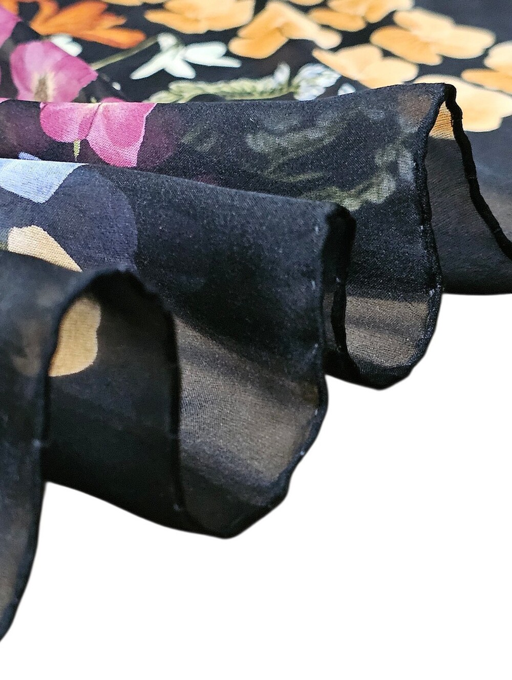 GUCCI FLORA SCARF - Picture 7 of 14